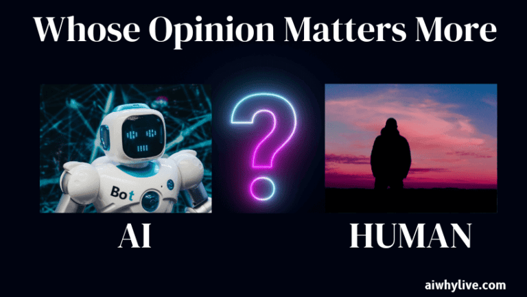 The Great Debate: AI vs. Human, Whose Opinion Matters More?