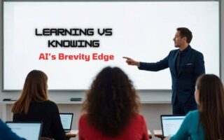 Learning vs Knowing: Brevity Beats Verbose in the Age of AI