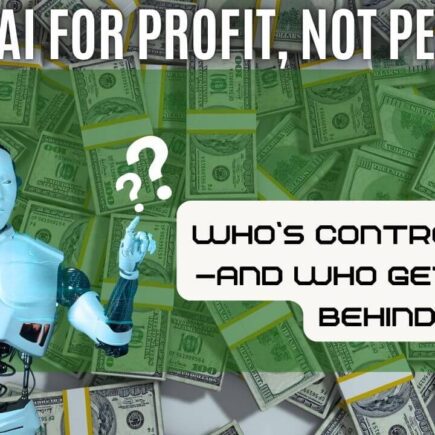 🧨 AI for Profit, Not People? Why Filipinos Must Question the Corporate Agenda