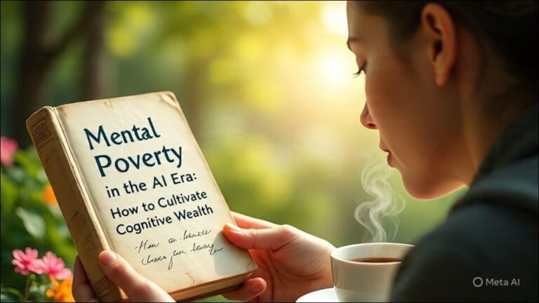 Mental Poverty in the Age of AI: Rediscovering Our Cognitive Wealth
