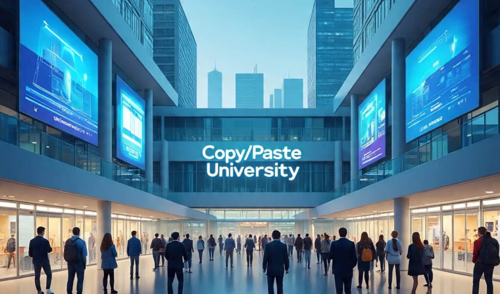 🎓 The Copy/Paste University in the Prompt Era