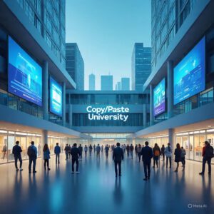 🎓 The Copy/Paste University in the Prompt Era