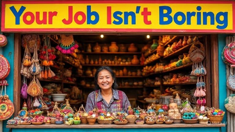 🧳 Why Your Job Feels Like a Souvenir Shop: Burnout in the Automation Age