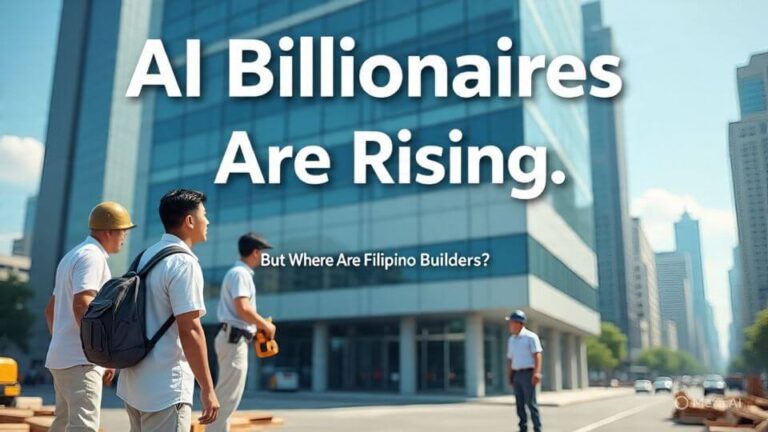 AI Billionaires Are Rising. But Where Are the Filipino Builders?