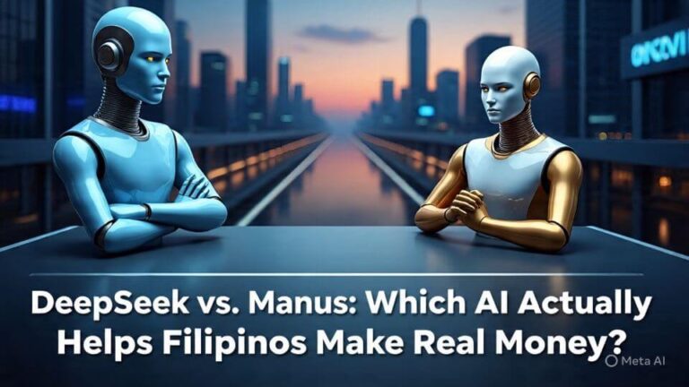 🔥 DeepSeek vs. Manus: Which AI Actually Helps Filipinos Make Real Money?