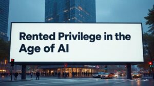 🏚️Rented Privilege in the Age of AI: Why “Free” Social Media Was Never Yours