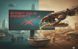 AI Can’t Solve Poverty—But It Can Stop Pretending It’s a Motivational Speaker