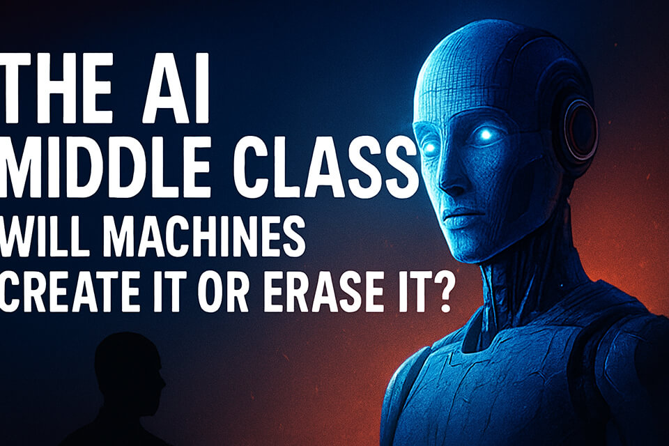 The AI Middle Class: Will Machines Create It or Erase It?