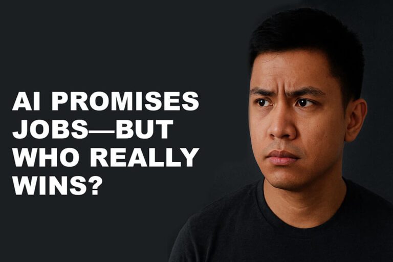 AI Promises Jobs—But Who Really Wins? A Filipino Look at OpenAI’s Economic Opportunity Pitch