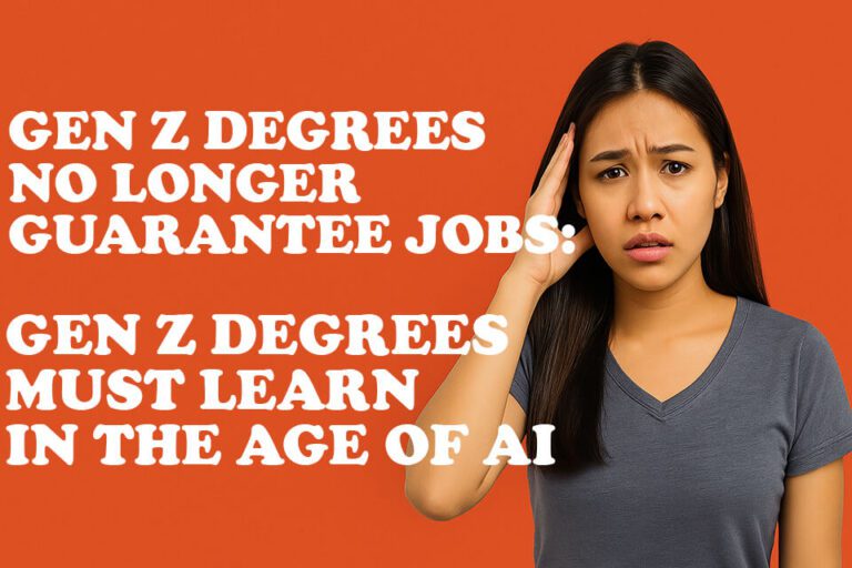Gen Z Degrees No Longer Guarantee Jobs: A Wake-Up Call for Filipinos