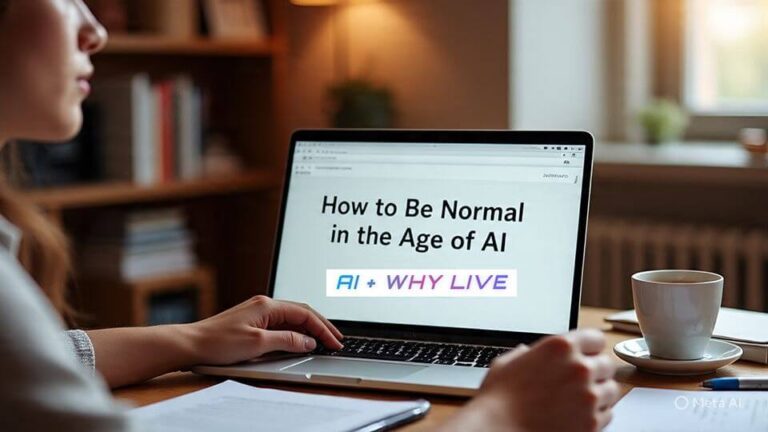 How to Be Normal in the Age of AI