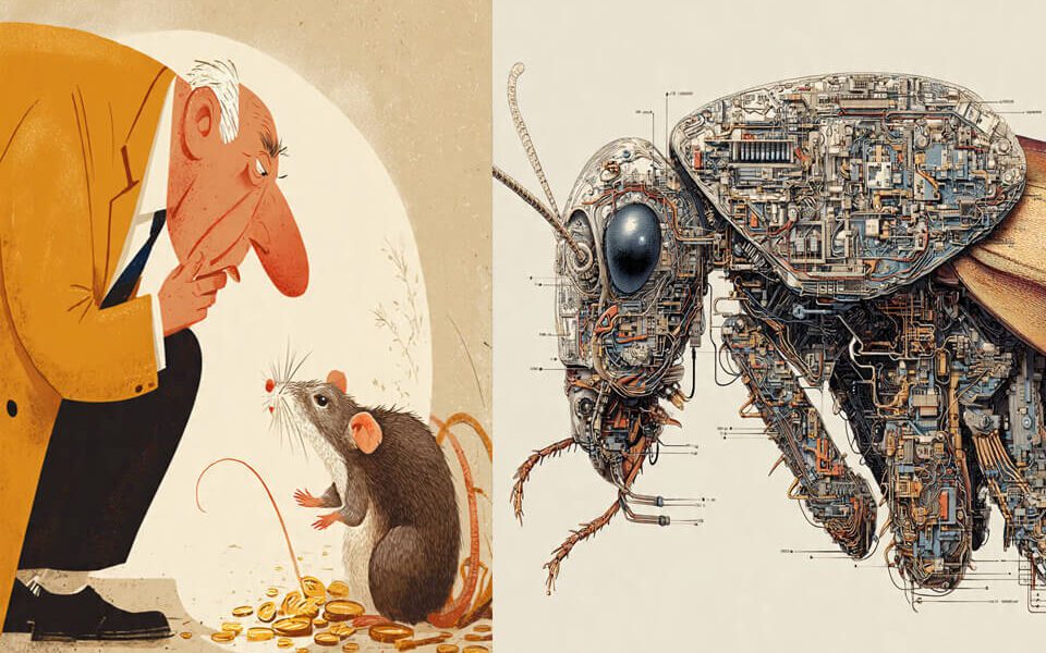 š¤ I Asked AI: āIf Humans Are So Smart, Why Canāt They Beat Rats, Mosquitoes, and Cockroaches?ā