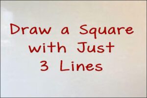 🧠 Draw a Square with 3 Lines: If We Can’t Solve This, Should We Even Talk About Ending Corruption?