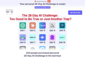 🎯 The 28-Day AI Challenge: Too Good to Be True, or Just Another Trap?