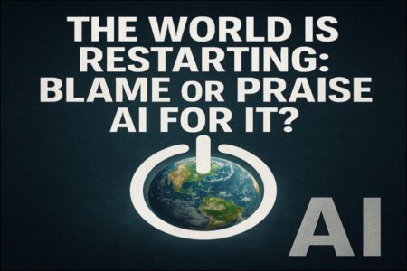 🔄 The World is Restarting: Blame or Praise AI for It?