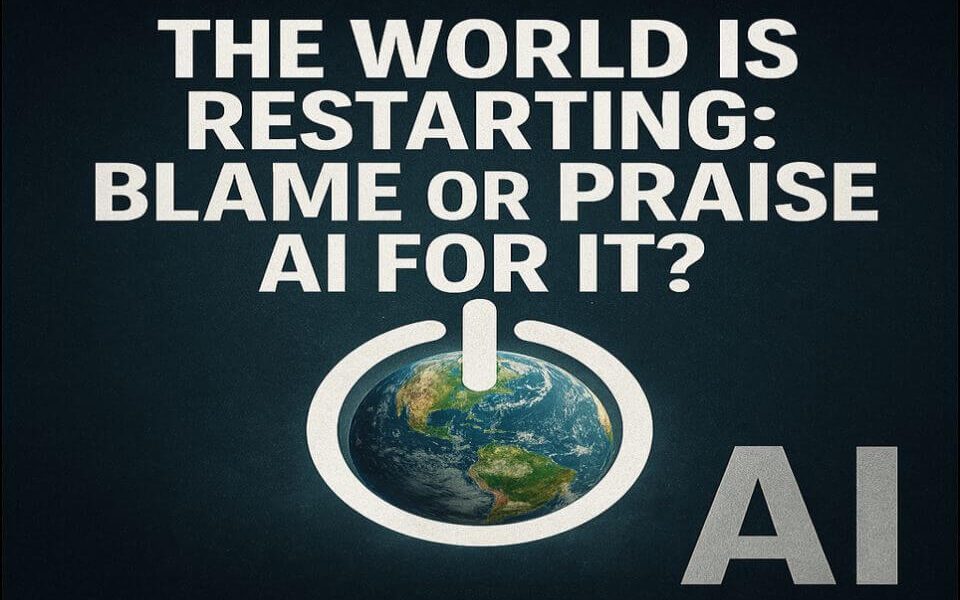 🔄 The World is Restarting: Blame or Praise AI for It?