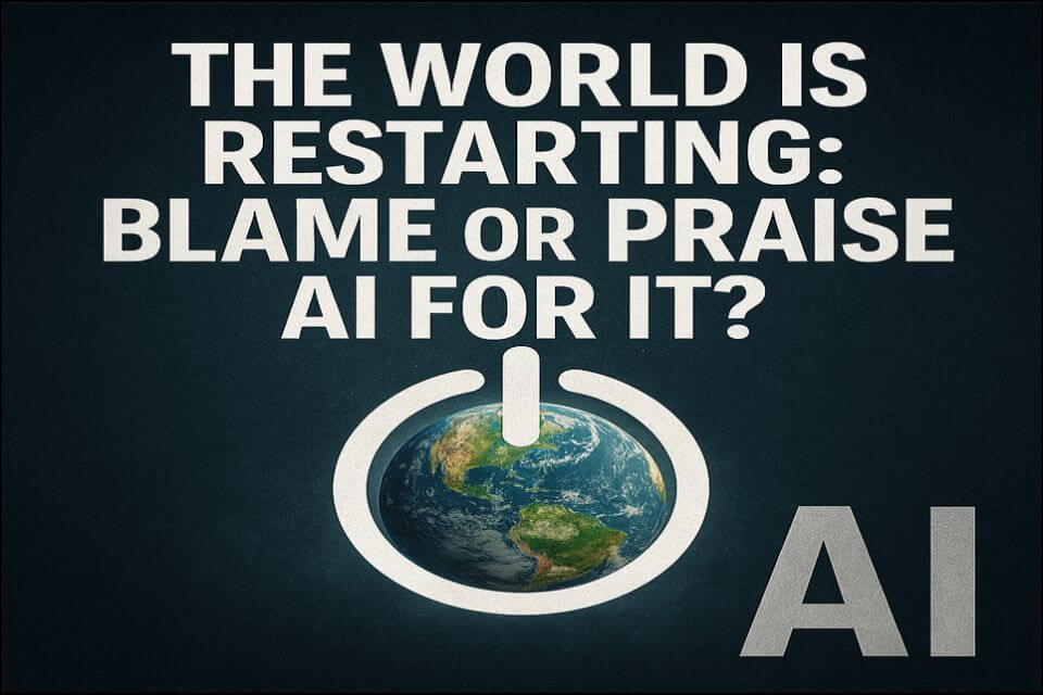 🔄 The World is Restarting: Blame or Praise AI for It?