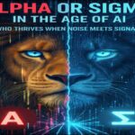 🦁 Alpha or Sigma in the Age of AI: Who Thrives When Noise Meets Signal?