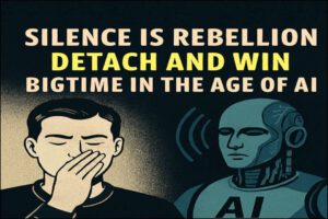Silence is Rebellion: How to Detach and Win Bigtime in the Age of AI