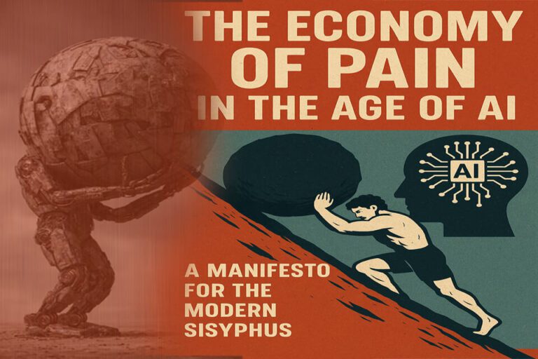 📉 The Economy of Pain in the Age of AI: A Manifesto for the Modern Sisyphus
