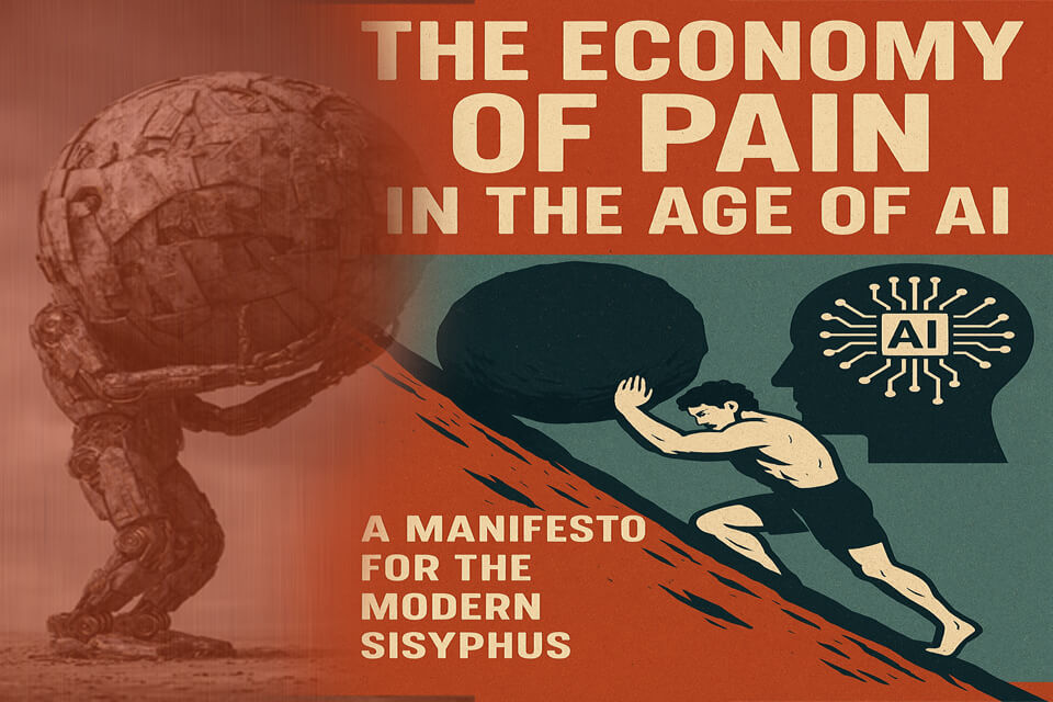 📉 The Economy of Pain in the Age of AI: A Manifesto for the Modern Sisyphus