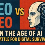 ⚔️ GEO vs SEO in the Age of AI: The Battle for Digital Survival (and Why 99% of Creators Are Still Fighting the Wrong War)
