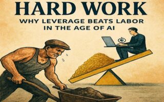 🔥 The Death of “Hard Work”: Why Leverage Beats Labor in the Age of AI