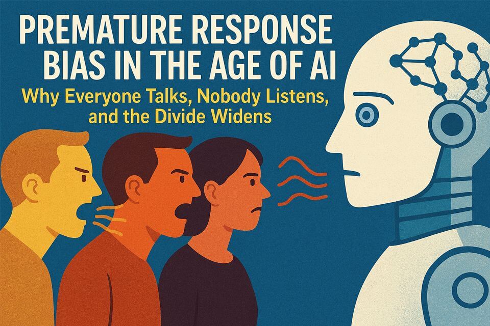 🚫 The "Reply-First" Era: AI and the Rise of Premature Response Bias