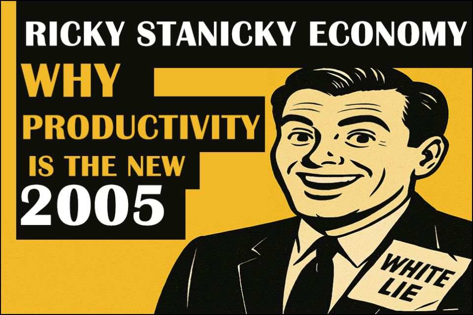 🎭 The Ricky Stanicky Economy: Why Being "Productive" is the New 2005