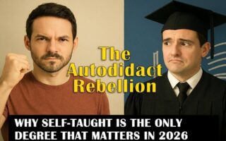 🧠 The Autodidact Rebellion: Why Being Self-Taught is the Only Degree that Matters in 2026