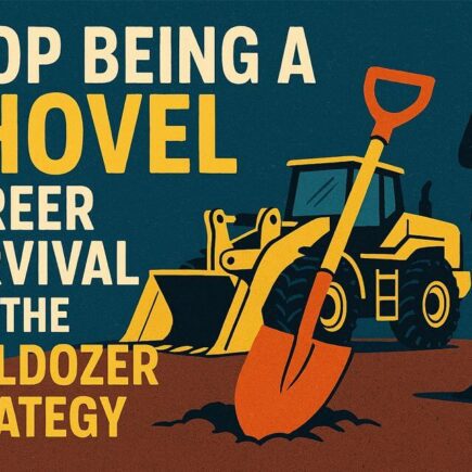 Stop Being a Shovel: Career Survival and the Bulldozer Strategy