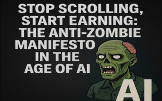 💀 STOP SCROLLING, START EARNING: THE ANTI-ZOMBIE MANIFESTO