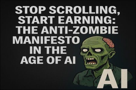 💀 STOP SCROLLING, START EARNING: THE ANTI-ZOMBIE MANIFESTO