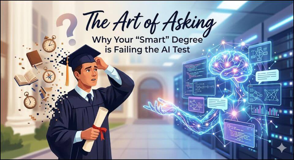 The Art of Asking: Why Your "Smart" Degree is Failing the AI Test