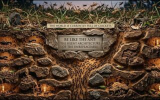 Be Like the Ant in the Age of AI: Silent Architecture vs. Noisy Crickets