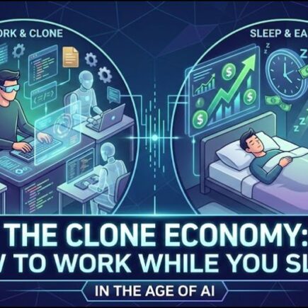 👤 The Clone Economy: How to Work While You Sleep in the Age of AI