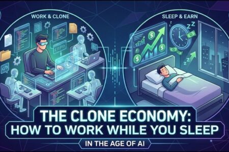👤 The Clone Economy: How to Work While You Sleep in the Age of AI