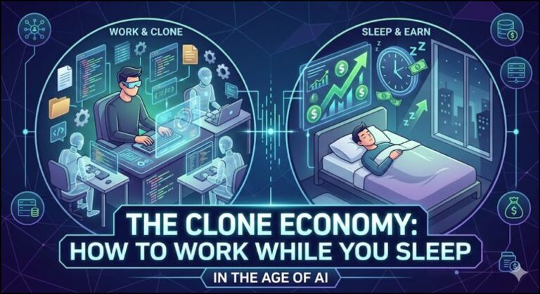 👤 The Clone Economy: How to Work While You Sleep in the Age of AI