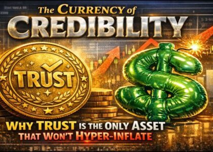 🪙 The Currency of Credibility: Why Trust is the Only Asset That Won’t Hyper-Inflate