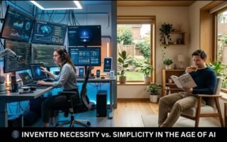 Invented Necessity vs. Simplicity in the Age of AI