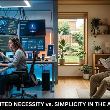 Invented Necessity vs. Simplicity in the Age of AI