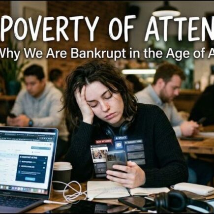 📉 The Poverty of Attention: Why We Are Bankrupt in the Age of AI