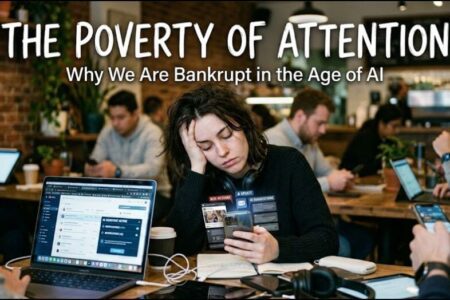 📉 The Poverty of Attention: Why We Are Bankrupt in the Age of AI