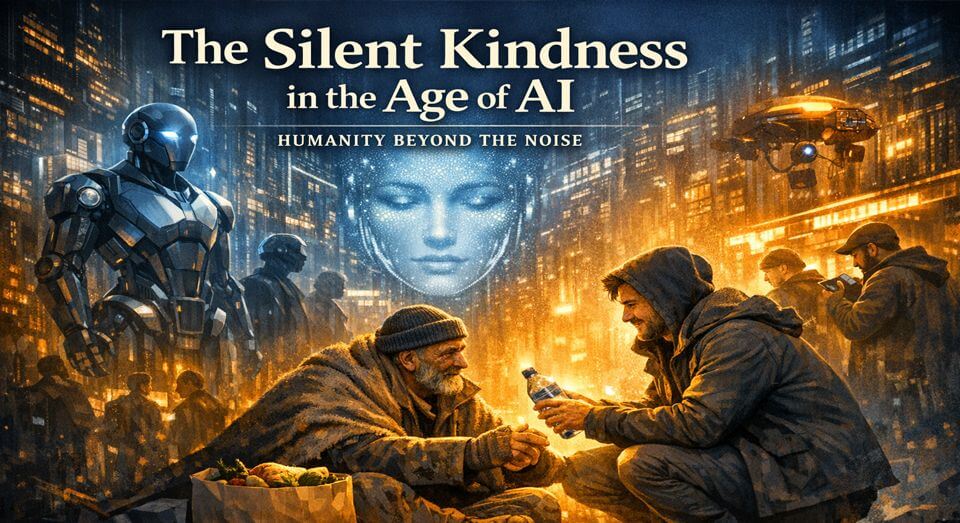 The Silent Kindness in the Age of AI: Why Humanity Still Exists—Even When Everything Feels Like Content