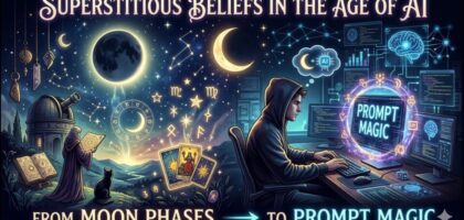 🌑 Superstitious Beliefs in the Age of AI: From Moon Phases to Prompt Magic