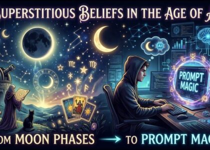 🌑 Superstitious Beliefs in the Age of AI: From Moon Phases to Prompt Magic