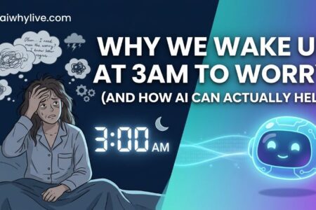 Why We Wake Up at 3AM Just to Worry And Why Even AI Can’t Fix It Instantly
