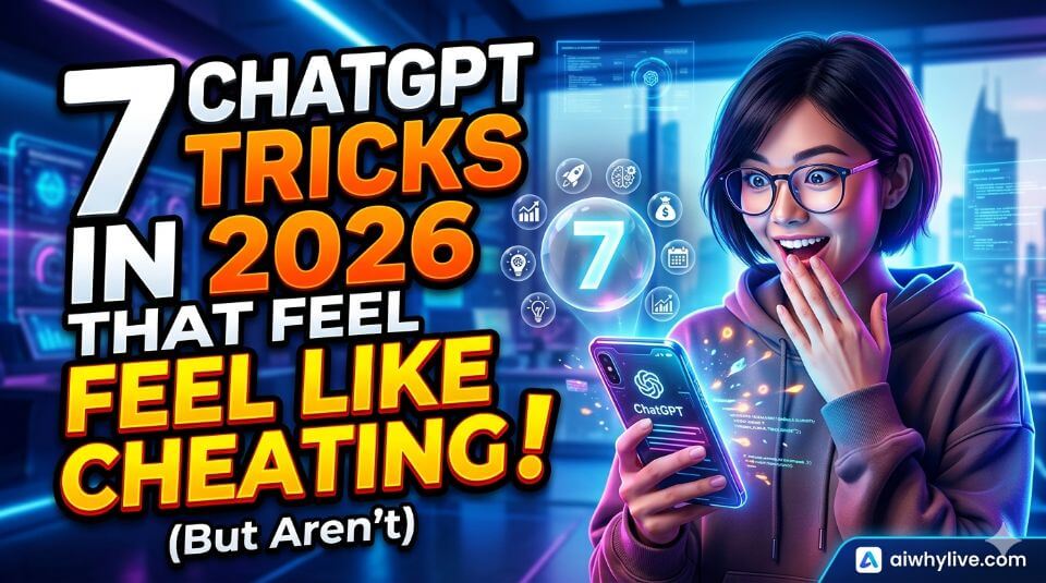 7 ChatGPT Tricks in 2026 That Feel Like Cheating (But Aren’t)