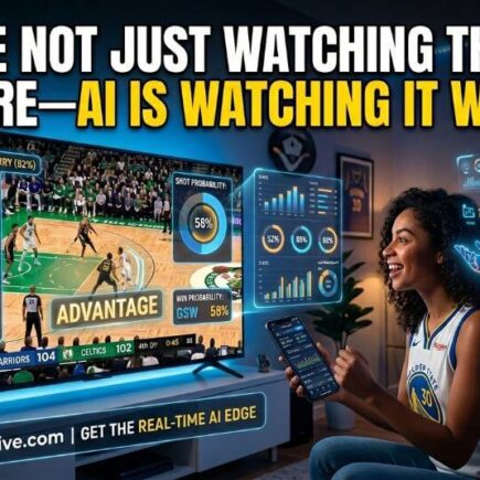You’re Not Just Watching the NBA Anymore—AI Is Watching It With You