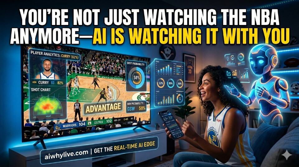 You’re Not Just Watching the NBA Anymore—AI Is Watching It With You
